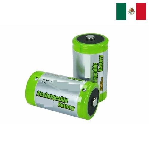 Батареи аккумуляторные из Мексики