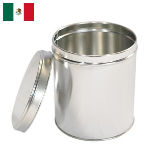 Бидоны металлические из Мексики