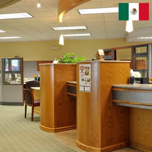 Мебель для банков из Мексики