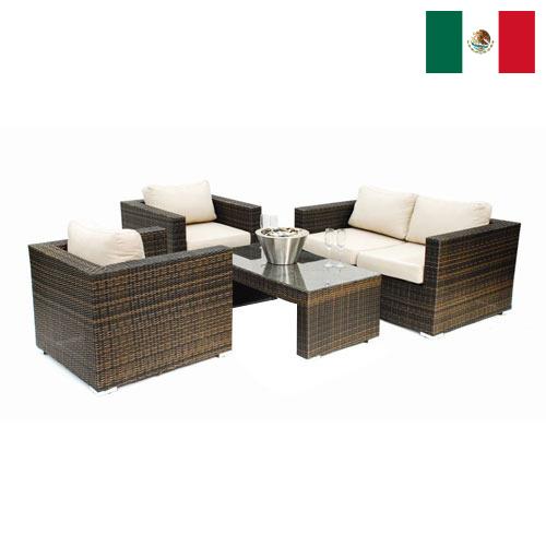 Мебель плетеная из Мексики