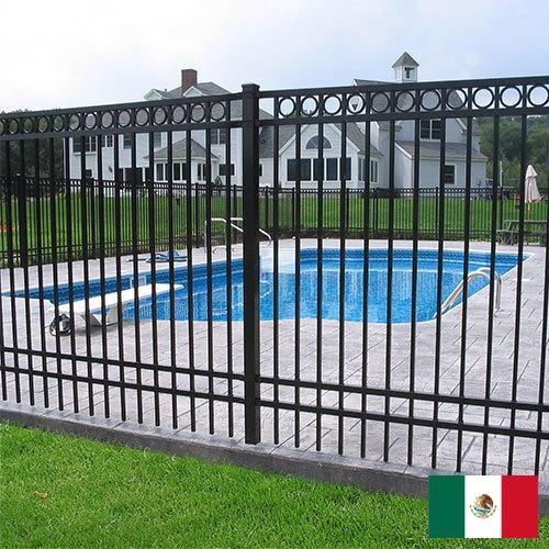 металлические ограждения из Мексики