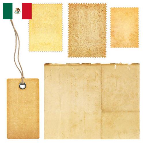 наклейки бумажные из Мексики