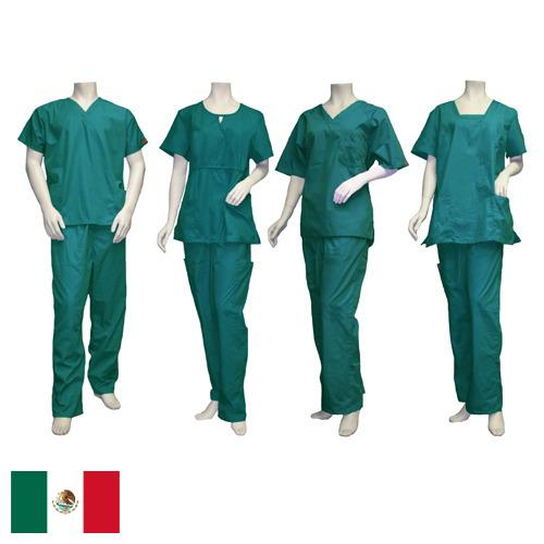 Одежда медицинская из Мексики