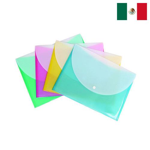 папка пластиковая из Мексики