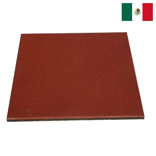 плитка резиновая из Мексики