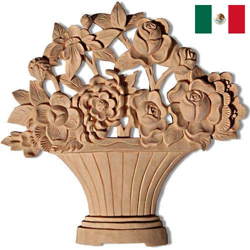 Резные изделия из дерева из Мексики