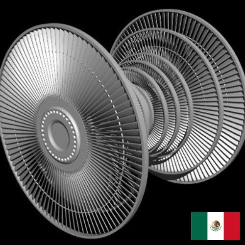 Роторы турбин из Мексики