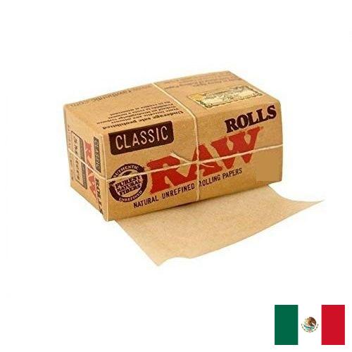 Рулонная бумага из Мексики