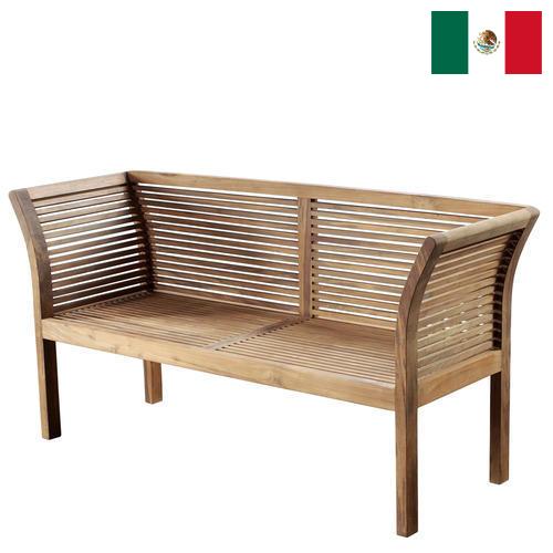 Садовые скамейки из Мексики