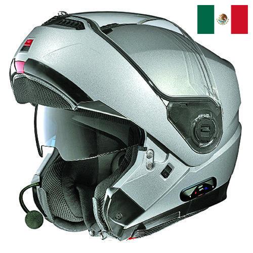 Шлемы мотоциклиста из Мексики