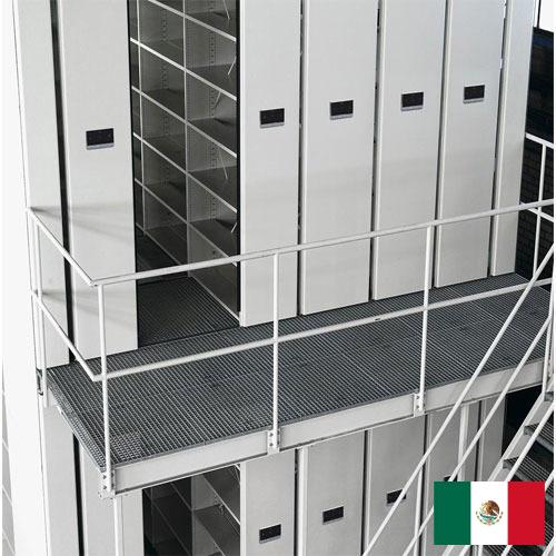 Стеллажи передвижные из Мексики