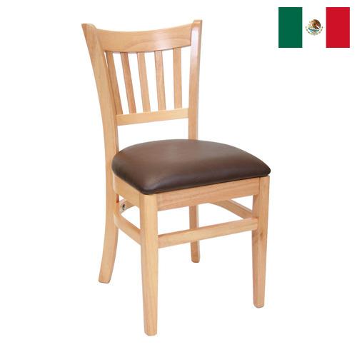 стул деревянный из Мексики