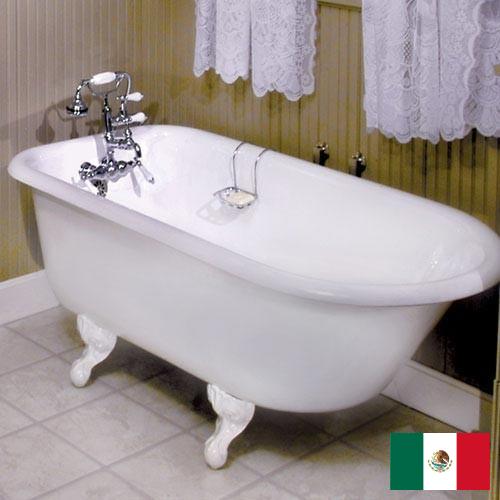 ванна чугунная из Мексики