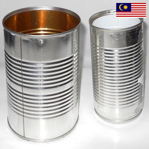 Банки жестяные из Малайзии