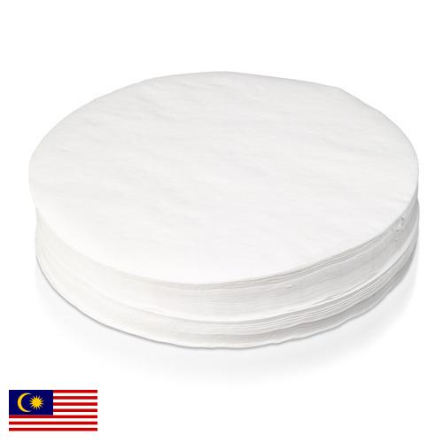 Бумага фильтровальная из Малайзии