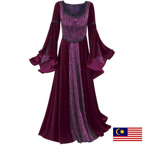 длинные платья из Малайзии