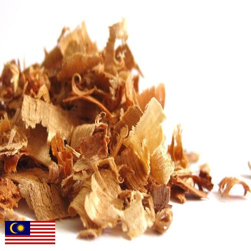 Древесная стружка из Малайзии