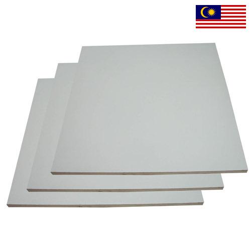 фанера ламинированная из Малайзии