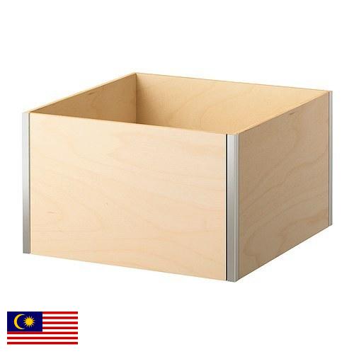 Фанерные ящики из Малайзии