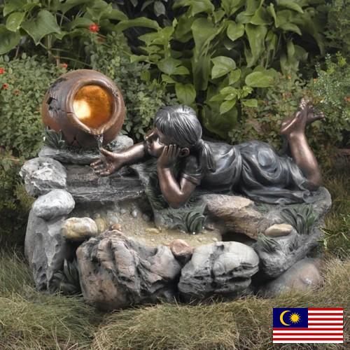 Фонтаны садовые из Малайзии