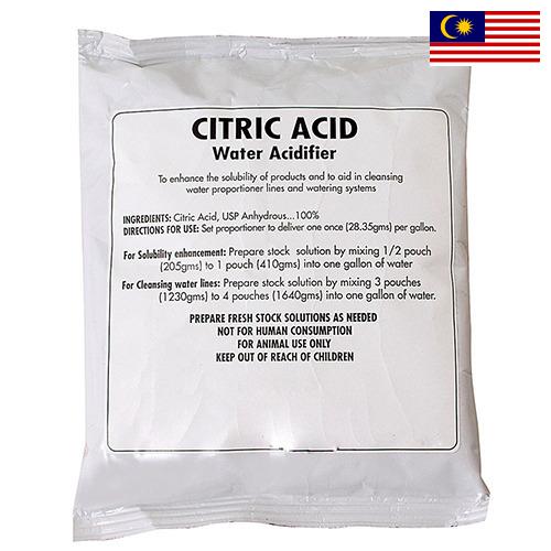 Кислота лимонная из Малайзии