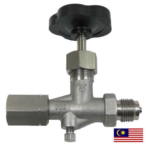 клапан с манометром из Малайзии