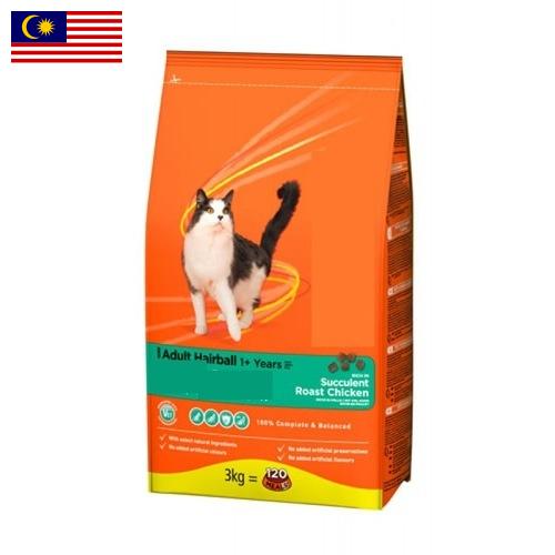 Корм для кошек из Малайзии