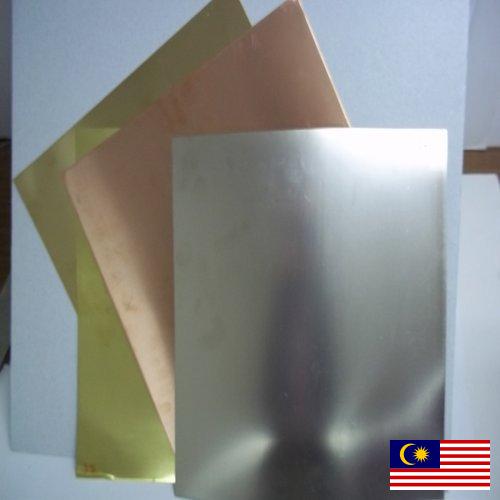 Листы металлические из Малайзии