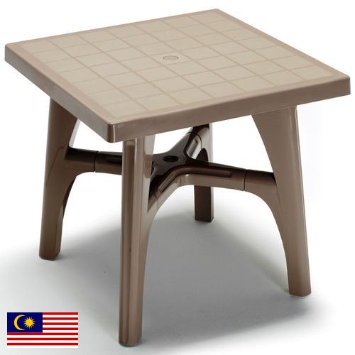 мебель пластмассовая из Малайзии