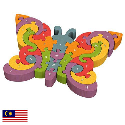 пазл картон из Малайзии