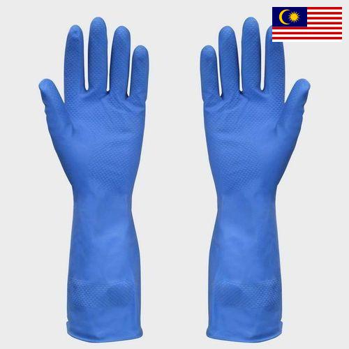 перчатки из латекса из Малайзии