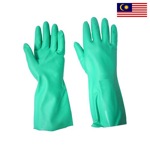 Перчатки нитриловые из Малайзии