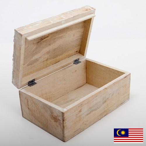 шкатулка деревянная из Малайзии