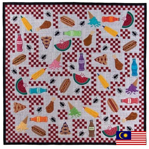 Стеганые ткани из Малайзии