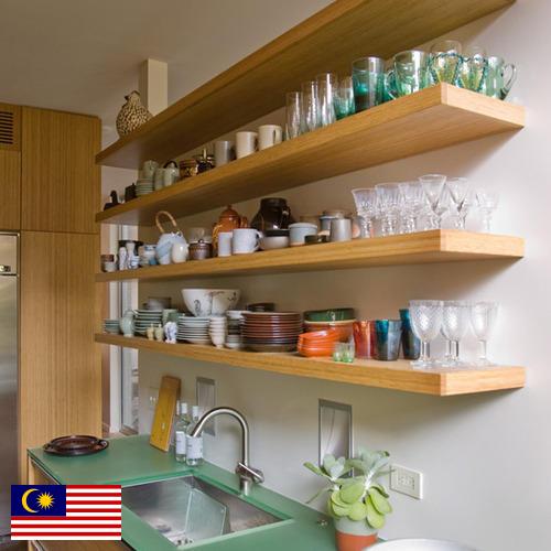 Стеллажи кухонные из Малайзии