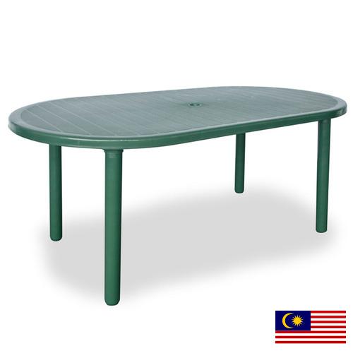 Столы пластиковые из Малайзии