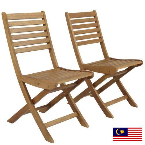 Стулья садовые из Малайзии