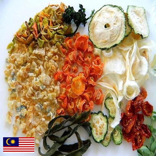 Сушеные овощи из Малайзии