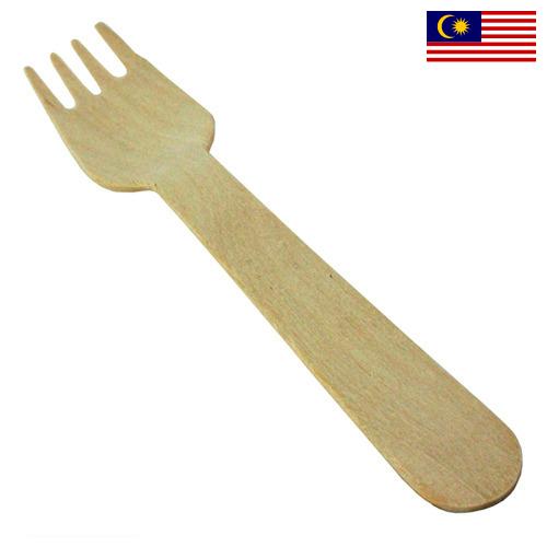Вилки одноразовые из Малайзии