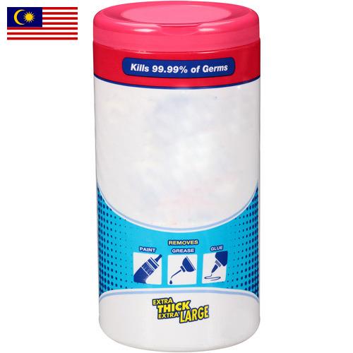 Влажные салфетки из Малайзии