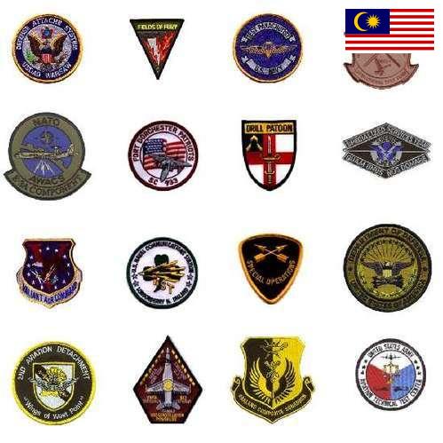 Знаки нагрудные из Малайзии