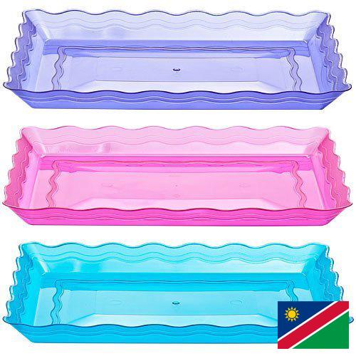 Лотки пластиковые из Намибии