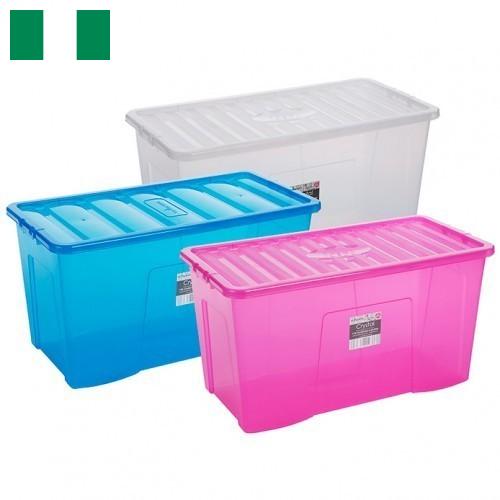 коробка пластиковая из Нигерии