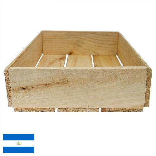 Ящики деревянные из Никарагуа