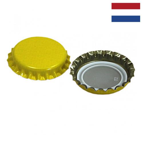 Крышки крончатые металлические из Нидерландов