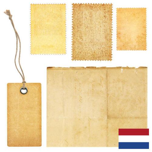 наклейки бумажные из Нидерландов