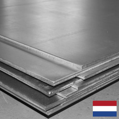 Пластины стальные из Нидерландов
