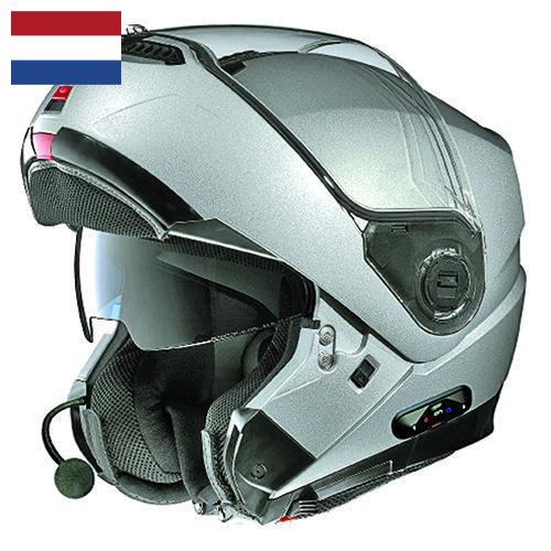 Шлемы мотоциклиста из Нидерландов