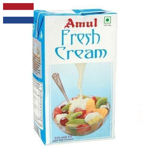 сливки молочные из Нидерландов