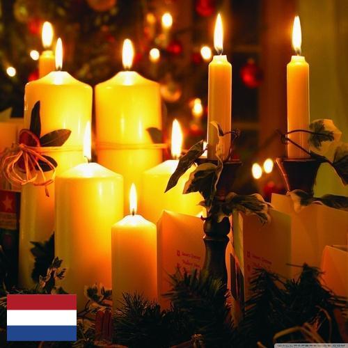 Свечи новогодние из Нидерландов